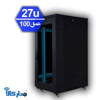 خرید رک شبکه 27 یونیت عمق 100 آماد