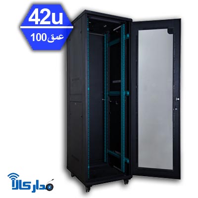 خرید رک شبکه 42 یونیت عمق 100 آماد