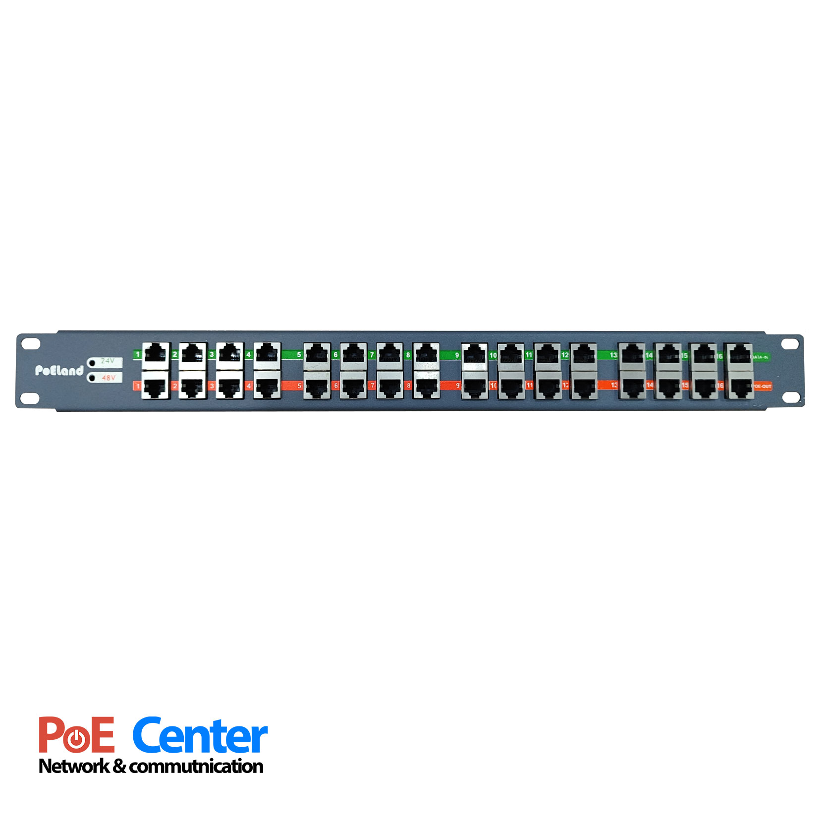 patch- panel -poe-16 پچ پنل 16 پورت فست