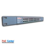 نمای کناری پچ پنل PoE مدل PoELand-1600G