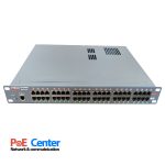 پنل پشتی پچ پنل PoE مدیریتی 2400GM+ با ورودی برق و پورتهای دیتا