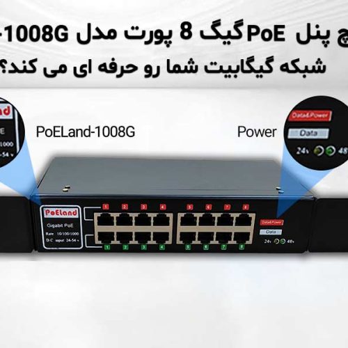 پچ پنل 8 پورت 1008G