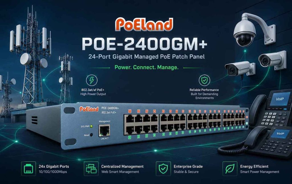 خرید پچ پنل poe مدیریتی